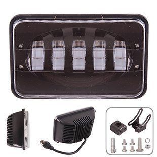 Фара LED ближнє+дальнє світло 50W+ DRL/9-36V/5LED LP-7713 LP-7713 фото