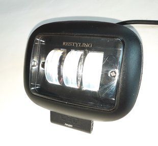Фари LED ближній/дальній 45W/9-32V/3LED 99 біла/жовта RESTYLING 99-45B W/Y фото