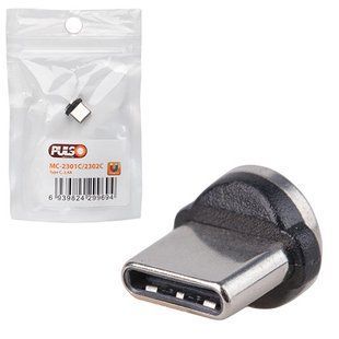 Адаптор для магнитного кабеля PULSO USB - Type C, MC-2301C, 2.4A MC-2301C/2302C фото