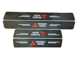 Захисна плівка на пороги Mitsubishi (карбонова стрічка) к-т 4шт Mitsubishi фото