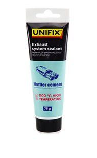 Герметик для ремонту вихлопної системи 75 г UNIFIX 940025 фото
