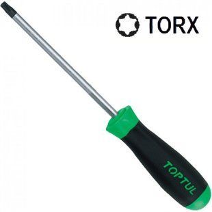 Викрутка TORX T9 75мм TOPTUL FFAB0908 FFAB0908 фото