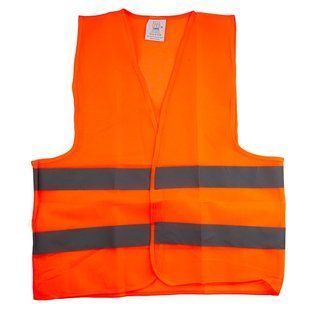 Жилет безпеки світловідбивний ЖБ-011Ш XL (orange) ЖБ-011 Ш (100) фото