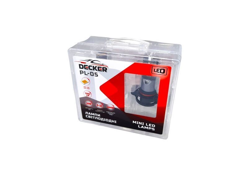 Светодиодные лампы HB3/9005 Decker PL-05/LED/12-24V/30W/7000Lm/5000K Decker PL-05 HB3/9005 фото