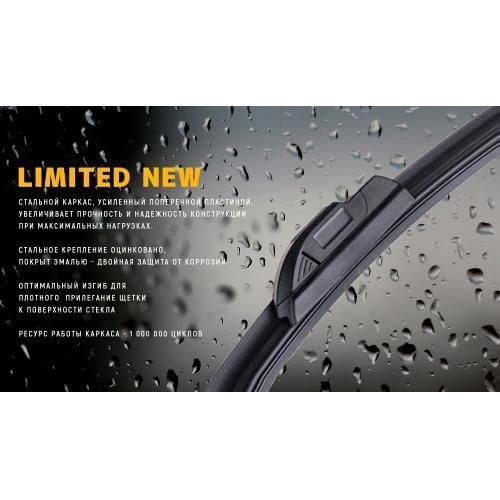 Двірник безкаркасний VOIN-20" 500мм Limited VL-N20-500(10/50) фото