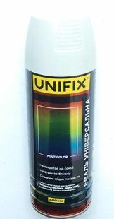 Емаль універсальна акрілова RAL 7035 сірий світлий глянець, 400 мл (Unifix) 951031 фото