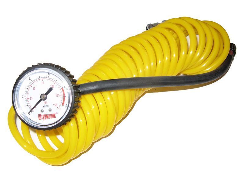 Компресор Штурмовик AC-72 150psi/25Amp/60л/шл/клеми/2цил AC-72 (4) фото