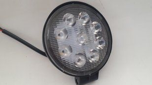 Фари LED дальнє світло 27W V LED 001-B Spot 001-B Лидер фото