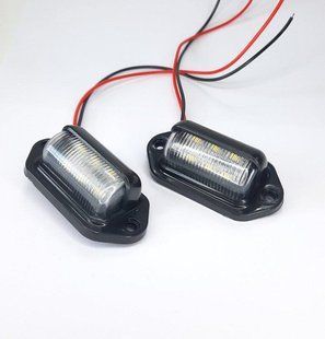 Підсвічування номера LED 12-24V 214White (65х33мм) 214White фото