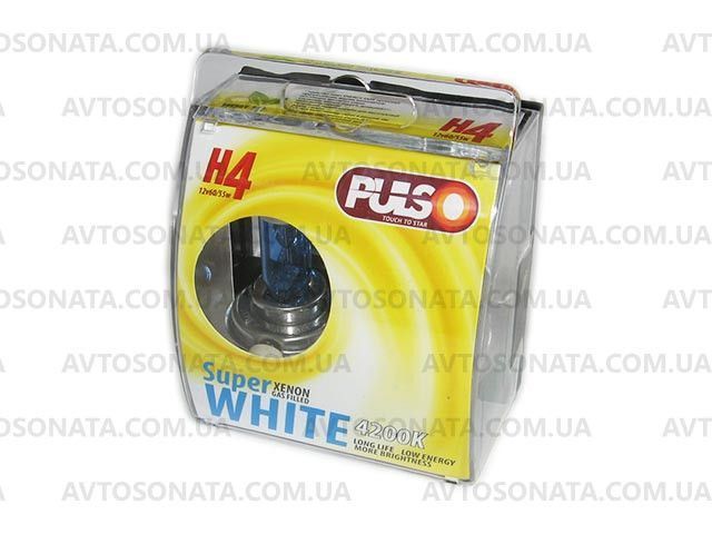 Галогенка H4 PULSO 24V 75/70W LP-42471 Super White пластик LP-42471 (50/5) фото