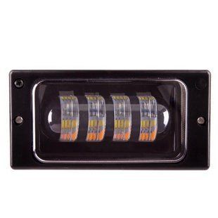 Фари протитуманні ВАЗ 2110-60W LED 4 лінзи, біла/жовта 60/60W ВАЗ 2110-60W Bi фото