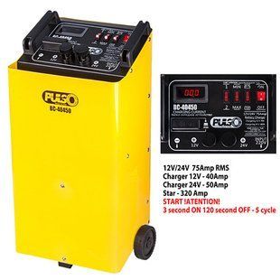 Пуско-зарядний пристрій BC-40450 12-24V/75A/Start-320A/ цифров. індикатор BC-40450 (1) фото