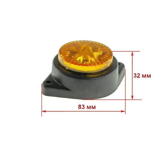 Габаритные фонари TSL-02 24V Yellow (84х58х30мм) TSL-02 24V Yl фото