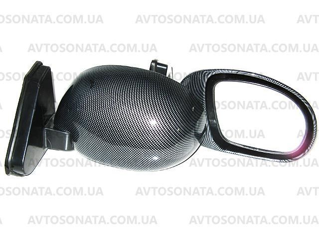 Дзеркала бічні ЗБ-3252 B Carbon на шарнірі ЗБ-3252B Carbon (10) фото
