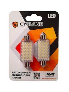 Лампочка софітна 36LED Т11-024 12V 41мм Cyclone (360 lumen) T11-024 (41) фото
