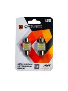 Лампочка софітна 18LED Т11-030 12V 31мм Cyclone (180 lumen) T11-030 (31) фото