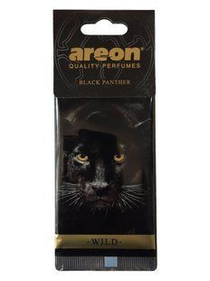 Освіжувач салону на дзеркало AREON WILD (Black panther) AREON звірята фото