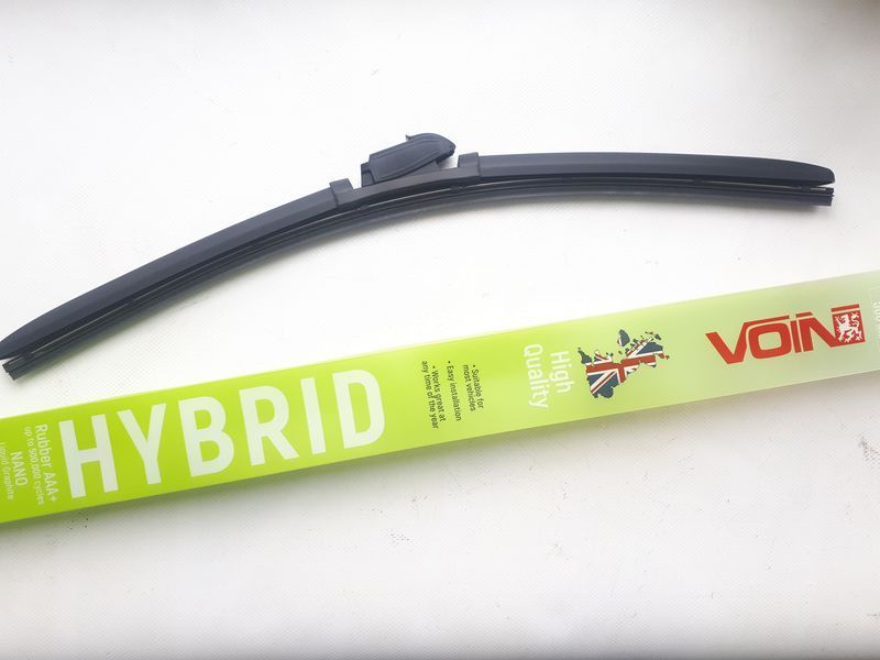 Щітки склоочисника гібридні VOIN 26"-650мм (TPX6M-26") HIBRID VH-26650 (10/50) фото