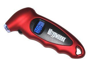 Манометр Штурмовик/АС-107/LCD/LED/psi-bar-кg/см2-kpa/0~7 АС-107 (10/100) фото